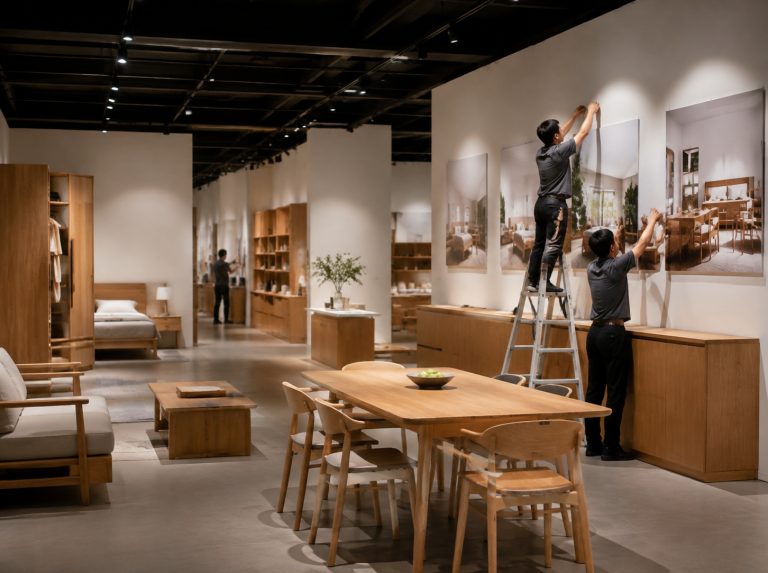 西岗区企业展厅与文化墙设计施工